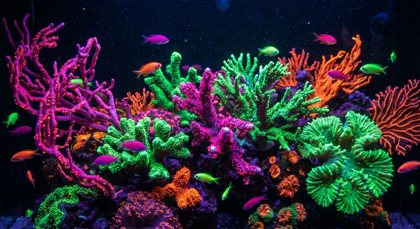 Neon Coral Reef